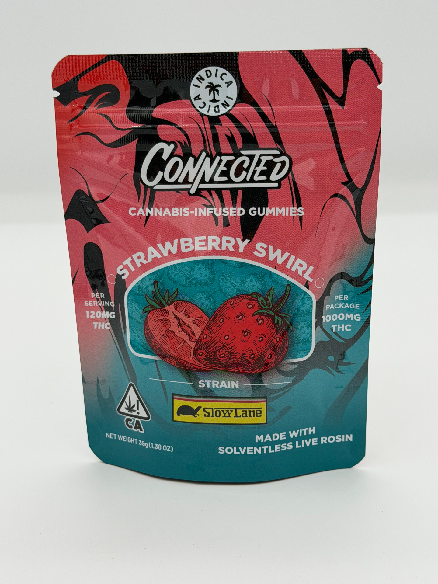 Strawberry Swirl · 1000mg Indica